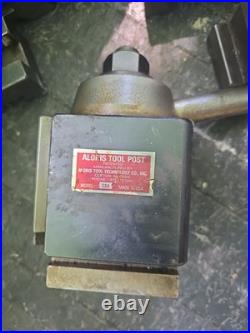 Aloris CXA Quick Change Tool Post Holder Set Metal Lathe Wedge Style