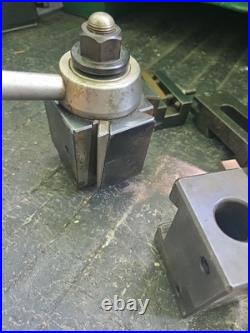 Aloris CXA Quick Change Tool Post Holder Set Metal Lathe Wedge Style
