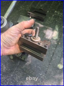 Aloris CXA Quick Change Tool Post Holder Set Metal Lathe Wedge Style