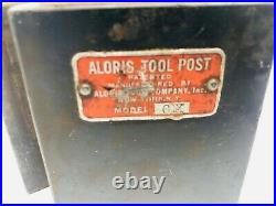 Aloris CX Quick Change Tool Post, one CX1 tool holder with standard fine bolt