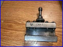 Aloris Cxa Quick Change Tool Post + 3 Tools Cxa2, Cxa4, Cx16n