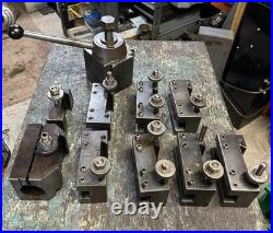 Aloris DA Quick Change Tool Post 17-48 Metal Lathe Holder Set Machinist Tool