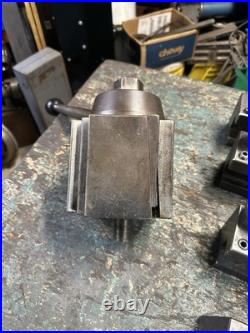 Aloris DA Quick Change Tool Post 17-48 Metal Lathe Holder Set Machinist Tool