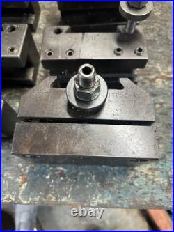 Aloris DA Quick Change Tool Post 17-48 Metal Lathe Holder Set Machinist Tool