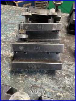 Aloris DA Quick Change Tool Post 17-48 Metal Lathe Holder Set Machinist Tool