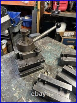 Aloris DA Quick Change Tool Post 17-48 Metal Lathe Holder Set Machinist Tool