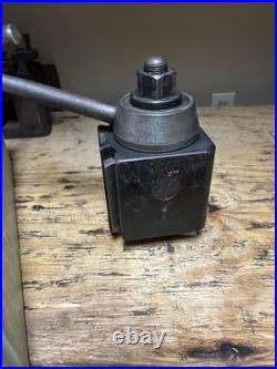 Aloris DA Quick Change Tool Post With 7 Tool Holders Turning Boring Parting