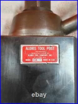 Aloris Model CA Quick Change Tool Post with Holders
