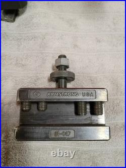 Aloris Model CA Quick Change Tool Post with Holders