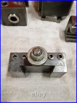 Aloris Model CA Quick Change Tool Post with Holders