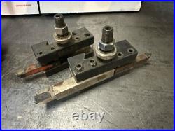 Aloris Quick Change Piston Type Model AX Tool Block With Toolholders Lot