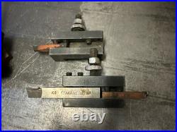 Aloris Quick Change Piston Type Model AX Tool Block With Toolholders Lot