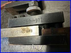 Aloris Quick Change Piston Type Model AX Tool Block With Toolholders Lot