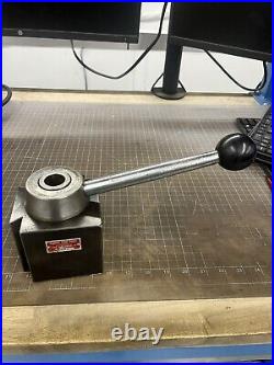 Aloris tool post model C large 4 great condition