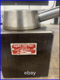 Aloris tool post model C large 4 great condition