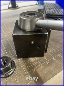 Aloris tool post model C large 4 great condition