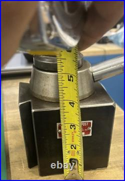 Aloris tool post model C large 4 great condition