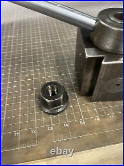 Aloris tool post model C large 4 great condition