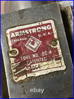 Armstrong Quick Change Tool Post, South Bend Lathe, Atlas Metal Lathe