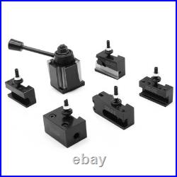 Aspaton OXA 250-000 Lathe Quick Change Tool Post Set Compatible with 6 8