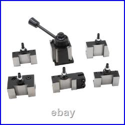 Aspaton OXA 250-000 Lathe Quick Change Tool Post Set Compatible with 6 8
