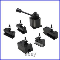 Aspaton OXA 250-000 Lathe Quick Change Tool Post Set Compatible with 6 8