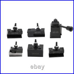 Aspaton OXA 250-000 Lathe Quick Change Tool Post Set Compatible with 6 8