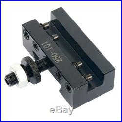 AXA #1 250-101 Quick Change Tool Post – Turning & Facing Holder For CNC Lathe – Steel