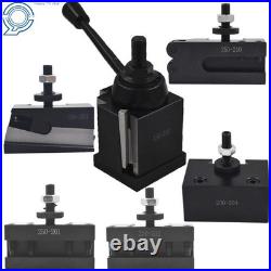 BXA 250-222 Wedge Tool Post Holder Set CNC Quick Change For Swing Dia 10 15