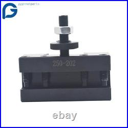 BXA 250-222 Wedge Tool Post Set CNC Quick Change Tool Post For Lathe 10-15