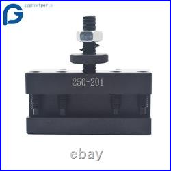 BXA 250-222 Wedge Tool Post Set CNC Quick Change Tool Post Swing Dia 10-15