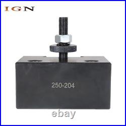 BXA 250-222 Wedge Type Quick Change Tool Post Holder 6Pcs 10-15 For Swing Dia