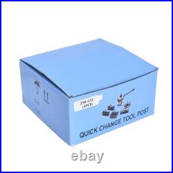 BXA 250-222 Wedge Type Quick Change Tool Post Holder 6Pcs For Swing Dia 10-15 BXA 250-222 Wedge Type Quick Change Tool Post Holder 6Pcs For Swing Dia 10-15
