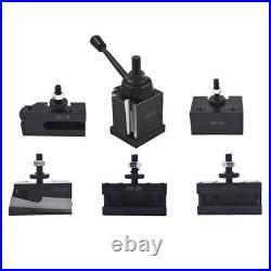 BXA 250-222 Wedge Type Quick Change Tool Post Holder 6Pcs For Swing Dia 10-15