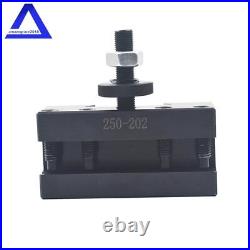 BXA 250-222 Wedge Type Quick Change Tool Post Holder 6Pcs Set Swing Dia 10 15
