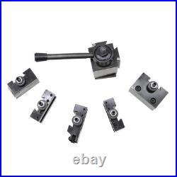 BXA 250-222 Wedge Type Quick Change Tool Post Holder Set Swing Dia 10 15