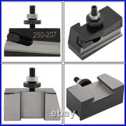 BXA Quick Change Tool Post Set 250-200 for Metal Lathe Turning