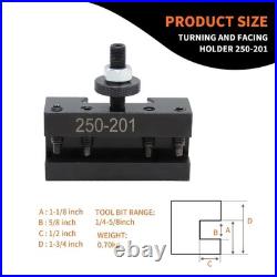 BXA Quick Change Tool Post Set Compatible with 250-222 Wedge Style Quick Chan