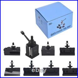 BXA Tool Post Set 8-Pack Wedge Type Quick Change Tool Post Set for Mini Lathe