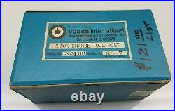 Brand New, Original Yuasa Quick Change Tool Post, Model 740-100