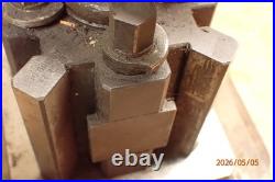 Brev Intern Folgore Metal Lathe Quick Change Tool Post Turret Made In Italy