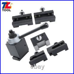 CA 250-444 Wedge Type Quick Change Tool Post Kit 14-20 Lathe CNC Tooling