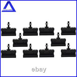 CXA #2 250-302 Quick Change Tool Post Boring Turning & Facing Holder Lathe 10Pcs