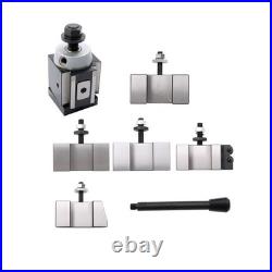 CXA Quick Change Tool Post Set 13-18 Piston Type for 250-300 Swing Lathes