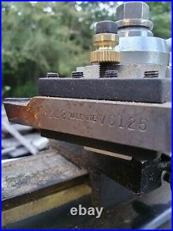 Craftsman/Sherline Metal Lathe with Quick Change Toolpost Older Brass Way