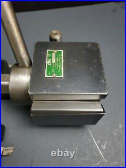 DTM Precision CXA Wedge Tool Post & Quick Change Tool Holder Machinist Lathe 90