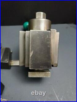 DTM Precision CXA Wedge Tool Post & Quick Change Tool Holder Machinist Lathe 90