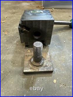 DTM USA TP100A Wedge Type Quick Change Tool Post Compatible With Aloris CA Holders