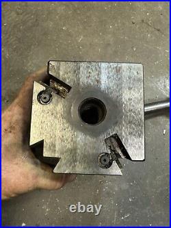 DTM USA TP100A Wedge Type Quick Change Tool Post Compatible With Aloris CA Holders