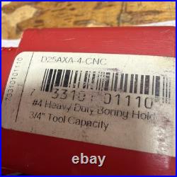 Dorian D25AXA-4-CNC Quick Change 3/4 Tool Capacity Boring Bar Tool Post Holder